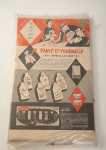 Cappello vintage Paint it Yourself (B4R-1) Chef's Abbigliamento Acc Kit (JSF6) Parvin - Foto 1 di 11