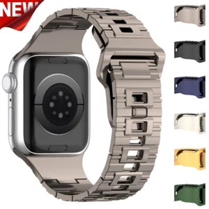 Luxus Silikon Armband für Apple Watch Ultra Series 9 8 7 6 5 4 3 2 38-45mm 49mm - Bild 1 von 72