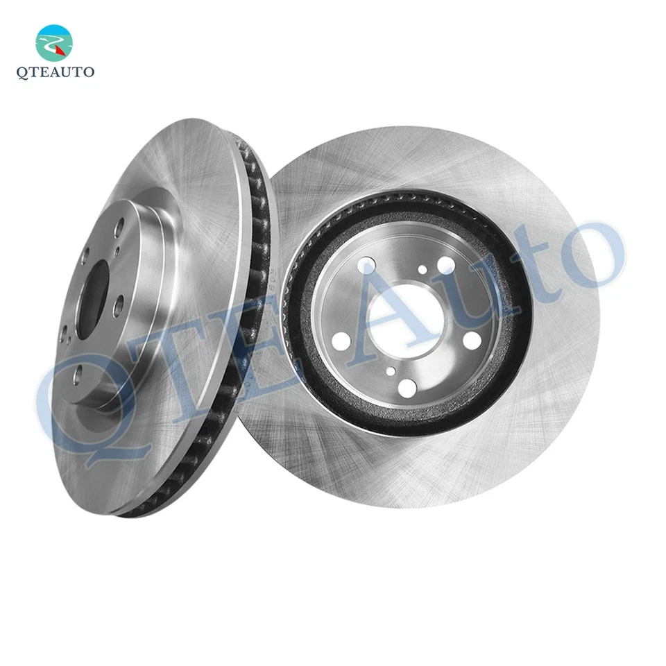 Rotores de disco de freio dianteiros 296 mm para 2017 2018 Toyota Corolla IM - Imagem 1 de 4