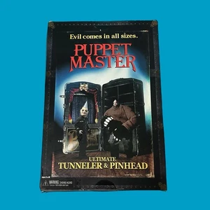 NECA Puppet Master Pinhead and Tunneler 7 pulgadas Ultimate Figura de Acción Paquete de 2 - Imagen 1 de 9