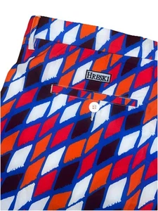 Pantalones Cortos de Golf Hreski Para Hombre 46 Multicolor Abstracto Ligero Colorido Rendimiento - Imagen 1 de 7