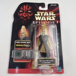 1998 Star Wars KI-ADI-MUNDI The Phantom Menace Episode 1 CommTech Figur NEU - Bild 1 von 2