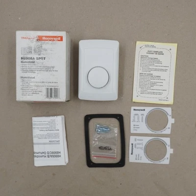 Honeywell H8908A SPST Humidistato Tradeline Foto 1 de 4