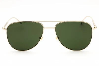NEW Montblanc MB0311S 002 Sunglasses Gold Aviator Frame Green Lens 58-17-145 - Image 1 of 2