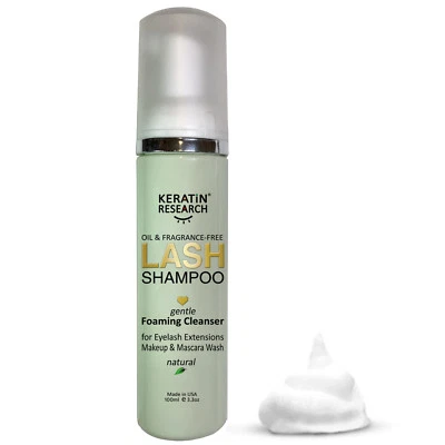 Eyelid & Eyelash Extension Natural Foaming eyelash Shampoo Cleanser.Oil-Free USA - Image 1 of 4