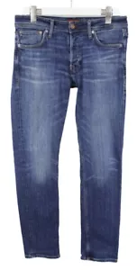 Jack & Jones Slim / Glenn Men's Jeans W33/L32 Dark Button Fly New - Picture 1 of 12
