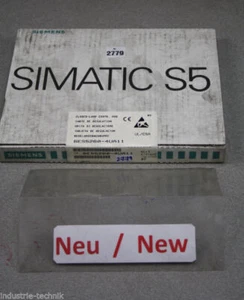 Siemens Simatic S5 6ES5260-4UA11 6ES5 260-4UA11 NEU ORGINAL VERSIEGELT - Bild 1 von 1