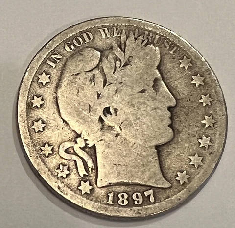 1897-S BARBER HALF Cover