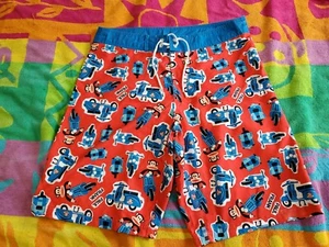 Paul Frank Original Retro Swim Trunks Julius Monkey Scooter Print SZ Small - Picture 1 of 11