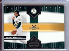 Dennis Eckersley 2005 Donruss Champions Impressions Black Parallel A's #233 1/5