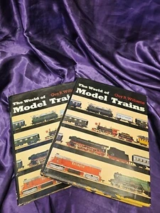 The World of Model Trains by Guy R. Williams Hardcover Locomotives Freight Cars - Picture 1 of 6