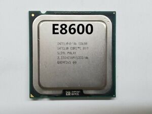 Intel Core 2 Duo E8600 SLB9L 3.33GHz 6M 1333 MHz Socket LGA775 Processor CPU