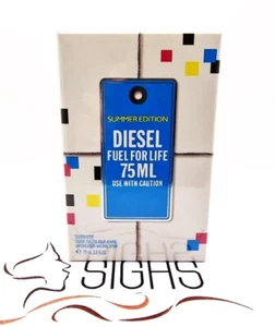 Diesel Fuel For Life Summer Edition for men Spray EDT 75 ml - 2,5 fl.oz Neu - Bild 1 von 10