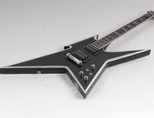 Custom Bc Ironbird schwarz E-Gitarre Kreuz Inlay blitzschnelle Lieferung - Bild 1 von 7