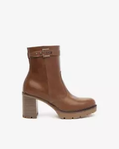 SCARPE TRONCHETTO TACCO DONNA NERO GIARDINI I411854D PELLE 400 ORIGINALE AI 2025 - Picture 1 of 3