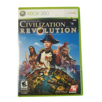 Microsoft Xbox 360 Sid Meir's Civilization Revolution Video Game (Complete) - Image 1 of 3