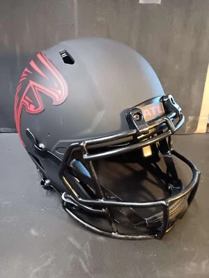 Capacete de futebol americano Atlanta Falcons NFL Riddell SPEED Eclipse Alt tamanho completo autêntico - Imagem 1 de 4