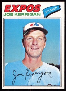 1977 Topps Joe Kerrigan Rookie Montreal Expos #341