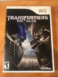 Transformers The Game Nintendo Wii 2007 Complete with Manual - Tested - Picture 1 of 1