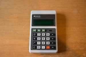 SANYO CX-8136N Vintage Calculator (Made in Japan) - UNTESTED - Photo 1/6