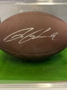 Fútbol americano firmado por Ricky Pearsall Wilson Beckett certificado de autenticidad San Francisco 49ers - Imagen 1 de 3