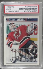 1995-96 Topps O-Pee-Chee Martin Brodeur #325 KSA 9.5 GEM MINT HOF