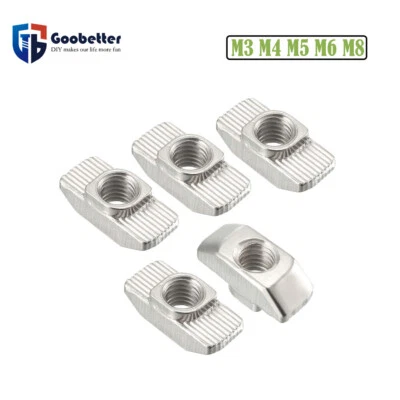 Nutenstein Gleitmutter - Nut 6 8 10 - Nut 6 8 10 - M3 M4 M5 M6 M8 M10 - 20 30 40 - Bild 1 von 4