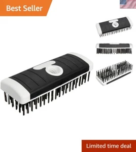 6 x 19 Soft Grip Block Wire Brush - Heavy-Duty Carbon Steel for Metal Cleaning - Picture 1 of 8