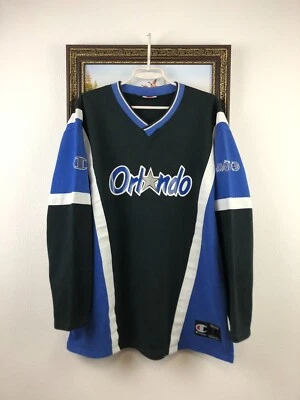 Sudadera De Colección Años 90 Orlando Magic Champion NBA Cuello Redondo Sobre Estampado Talla L Foto 1 de 4