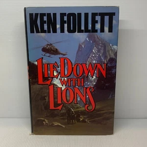 Lie Down with Lions by Ken Follett (Hardcover Book) Mystery, Thriller, Suspense - Bild 1 von 8