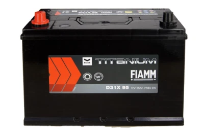 7905195 BATTERIA AUTO FIAMM TITANIUM 12V 95AH D31X 760A EN POLO SINISTRO LH - Image 1 of 2