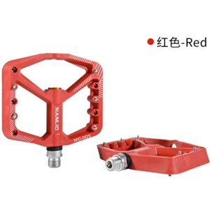 Mountain Road Bike Nylon Bicycle Pedals 9/16'' DU Bearing Lightweight Pedals MTB - Picture 1 of 7