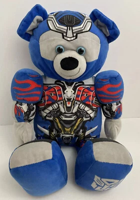 Build A Bear Transformers Optimus Prime Transforms to Autobot Jointed BAB Plush - Image 1 of 4