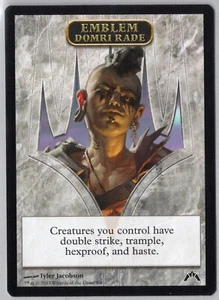 1x Domri Rade Emblem - Gatecrash - Near Mint - Picture 1 of 1