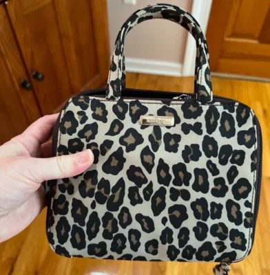 NINE WEST UK Vintage 90s Small Handbag or shoulder strap Leopard Print Y2K NEW - Image 1 of 4