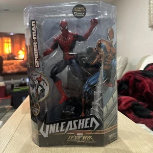 2007 HASBRO MARVEL LEGENDS SPIDERMAN UNLEASHED 8" FIGURE NEVER BEEN OPENED - Picture 1 of 2