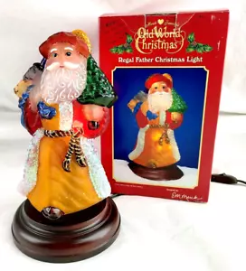 OLD WORLD Christmas Merck 2002 Regal Father Christmas Light / Santa Lamp 529745 - Picture 1 of 9