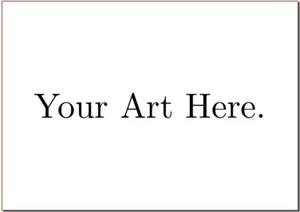 $50 Per 100 High Resolution Art Printing Service 8.5" x 11" - Picture 1 of 1
