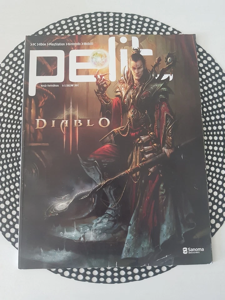  Diablo Cover Pelit Magazine 2012 Diablo PC Game Computer Magazine - Image 1 of 1