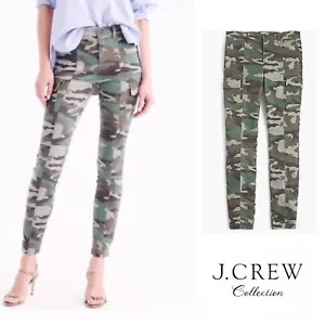 Jeans pantaloni cargo donna skinny mimetici J Crew NUOVI taglia 23 - Foto 1 di 9