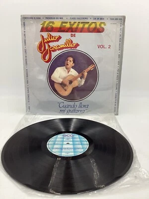 16 exitos JULIO JARAMILLO Vol.2  cuando llora mi guitarra (85’ ECO MEXICO LP) NM - Image 1 of 4