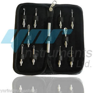 10pcs Blackhead Comedone Acne Pimple Blemish Extractor Remover Tool Kit Set UK - Picture 1 of 2
