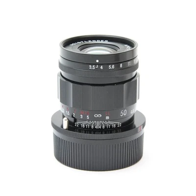 Voigtlander APO-LANTHAR 50mm F/3.5 VM Type II Black (Leica M) #295 - Image 1 of 4