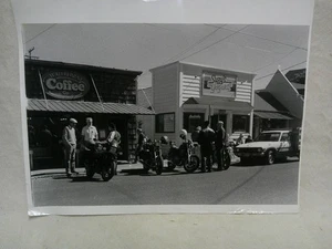Vintage Foto 11 x 14" Original Suzy's Yogurt Waterfront Coffee Co. Upstate 1988 - Bild 1 von 2