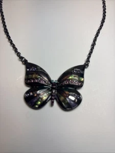 Hermoso Collar Mariposa Moda, Joyería, Multicolor - Imagen 1 de 6