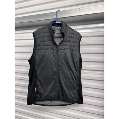 Chaleco acolchado Icebreaker Merino acolchado acolchado acolchado para mujer XL negro aislado capa exterior Foto 1 de 4