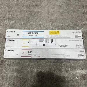 Canon GPR-55L Standard Yield Toner Yellow Magenta Cyan - Picture 1 of 4