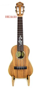 Alulu Solid Acacia-Taiwanese Koa Tenor Ukulele,baroque MOP inlaid,HUA133 - Picture 1 of 7