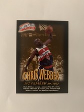 1997-98 Fleer Million Dollar Moments Chris Webber Washington Wizards #21