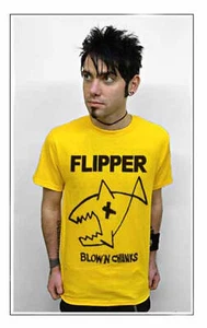 Flipper Blowin’ Chunks Punk Rock Band Nirvana Influence T-Shirt - Bild 1 von 21